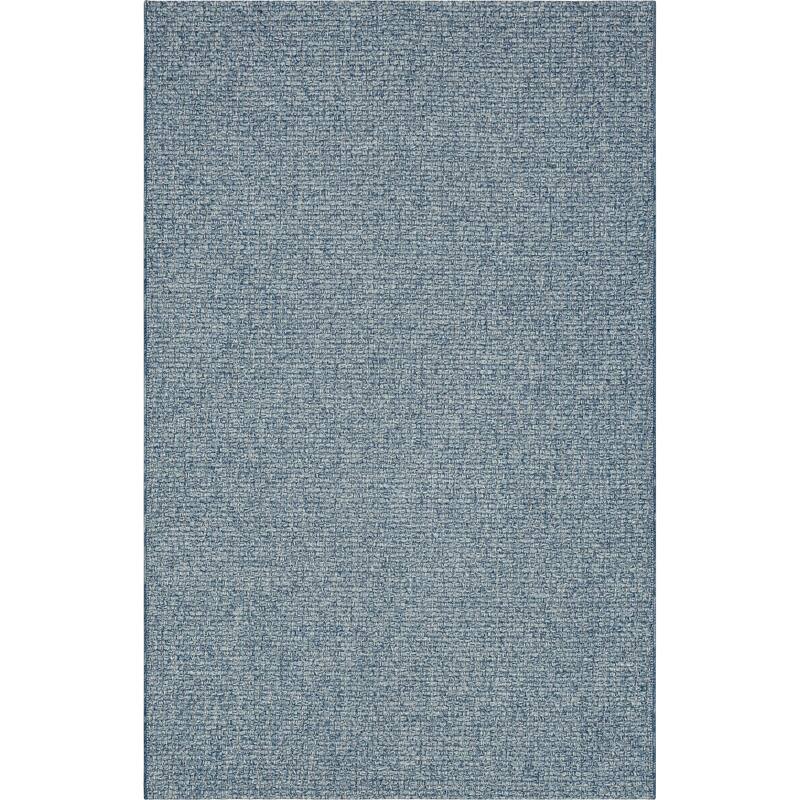 Salt Life Lanai Indoor Outdoor Woven Area Rug by Karastan - Blue - 6' 6" x 9'