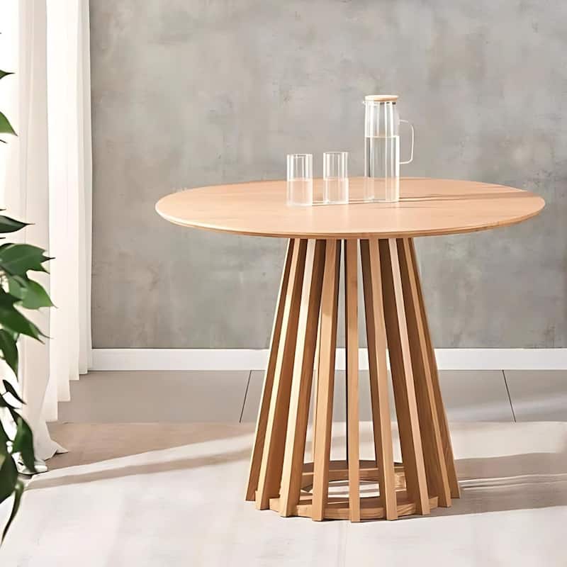 Andre Small Round 39" Bistro Dining Table By Aria-Home
