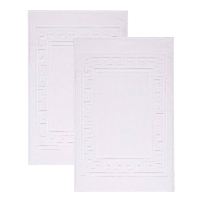 Superior Plush & Absorbent 900 GSM Cotton Bath Mat - (Set of 2)