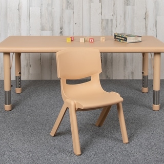10 Pack Plastic Stackable School Chair with 10.5" 