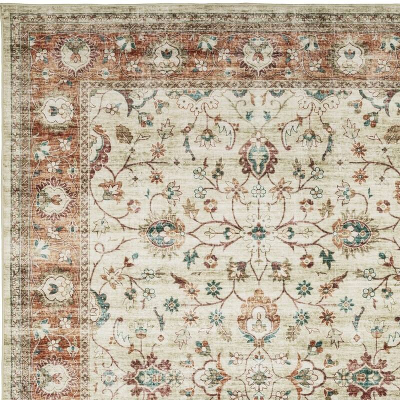 HomeRootsOriental Traditional Runner Area Rug