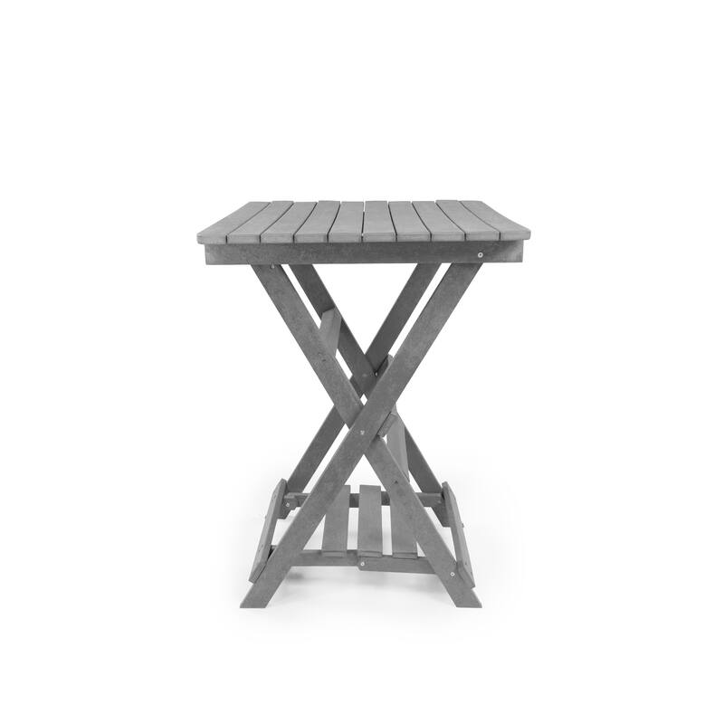Key West Fully Assembled All-Weather Outdoor Folding Bar Set - 5-piece