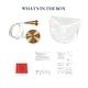 preview thumbnail 14 of 14, Modern Gold 1-Light Pendant Light with Textured Glass for Kitchen Island Bedroom - D11" x H67.9" Max