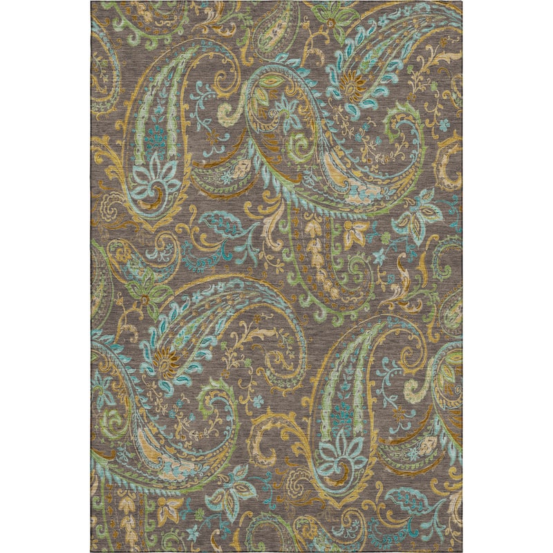 Premium Washable Super Soft Traditional Paisley Mayfield Rug