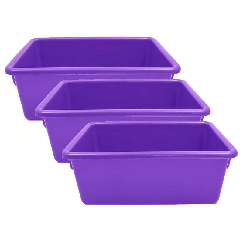 Jonti-Craft Cubbie Tray, Purple, Pack of 3