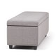 preview thumbnail 114 of 136, WYNDENHALL Stanford Upholstered Storage Ottoman