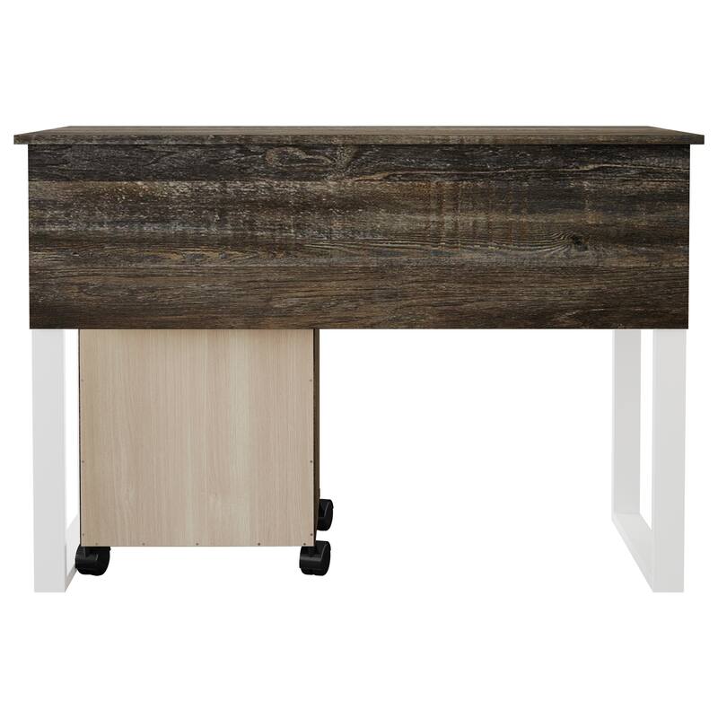 CraftPorch Luxury Writing Table with Drawer Cabinet