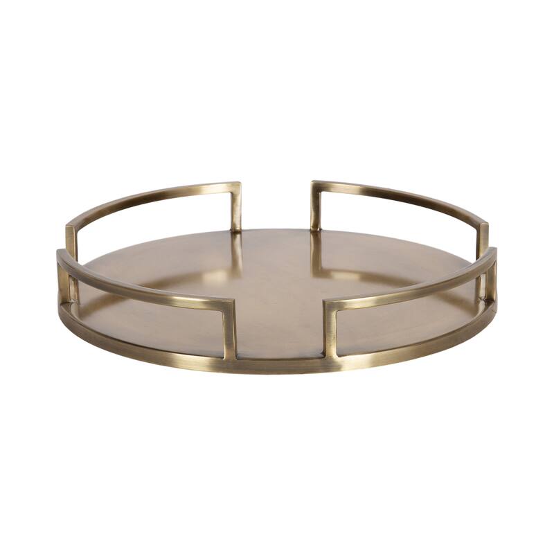Kate and Laurel Gohana Decorative Metal Tray
