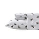 preview thumbnail 16 of 26, Nautica Cozy Brushed Flannel Printed Sheet Sets