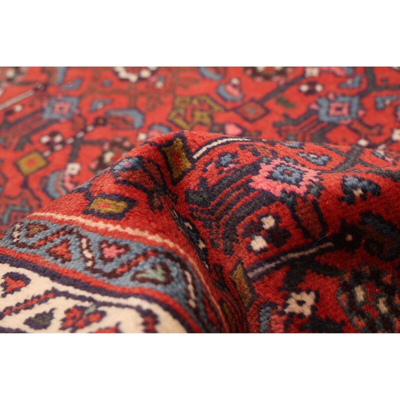 ECARPETGALLERY Hand-knotted Andelz Red Wool Rug - 2'9 x 10'4