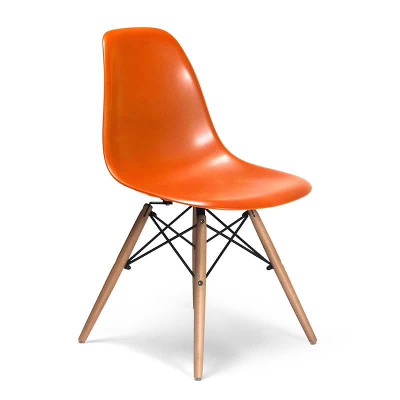 Paris-2 Side Chairs with Natural Legs (Set of 2)