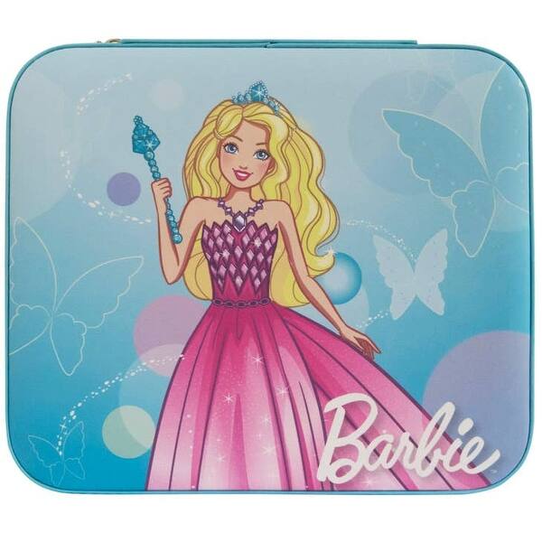slide 2 of 5, Barbie Besties Travel Jewelry Case by Mele and Co Aqua