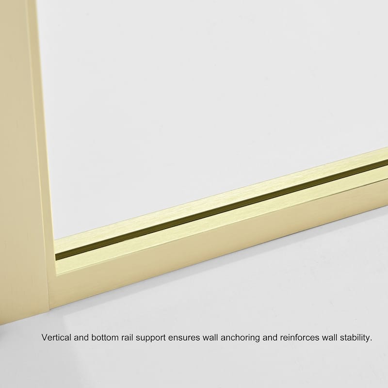 Vinnova Tafalla Framed Fixed Glass Panel