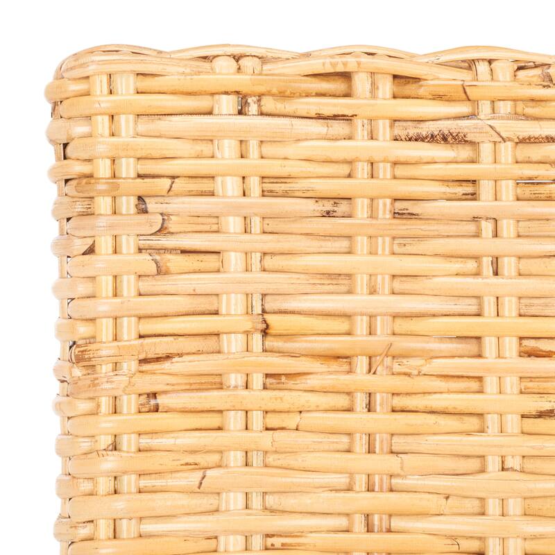 SAFAVIEH Tobie Rattan 23.6-inch Counter Stool