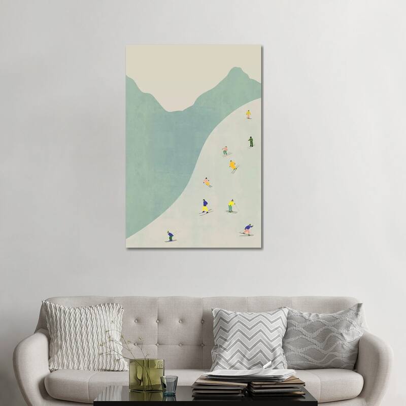 iCanvas "Sky Set I" by Flatowl Canvas Print - 48x32x1.5