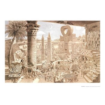 Memphis By Tom Masse Fantasy Art Print 22 X 32 In