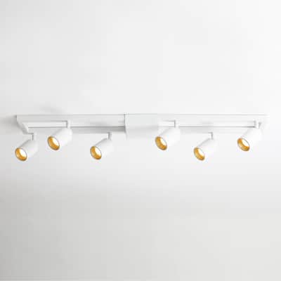 Vidalite 6 Bulb LED Sqaure Head Track - White