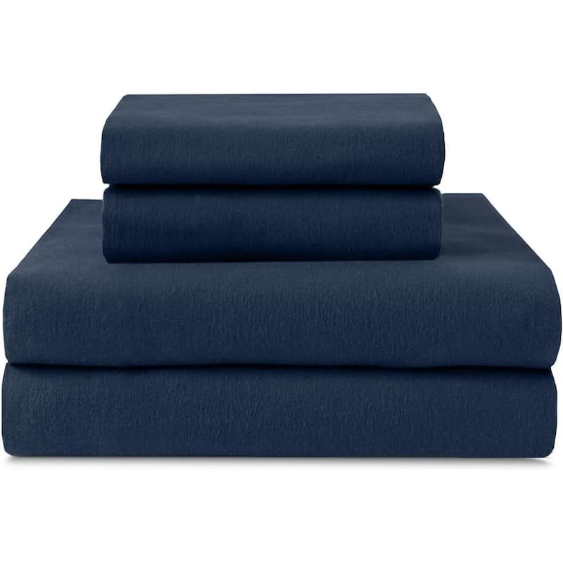 100 Percent Cotton Double Brushed Flannel Sheet Set 170 GSM