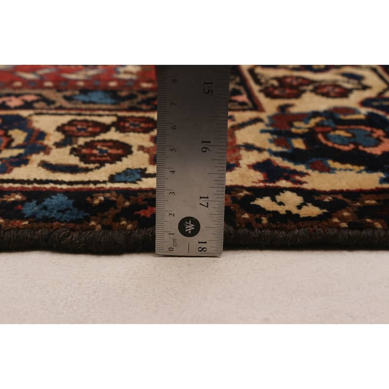 ECARPETGALLERY Hand-knotted Kayseri Vintage Red Wool Rug - 5'3 x 9'7