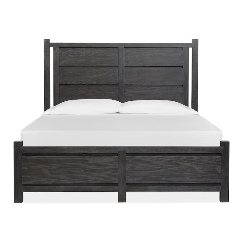 Magnussen Home Plum Creek Ravenwood Black Panel Bed