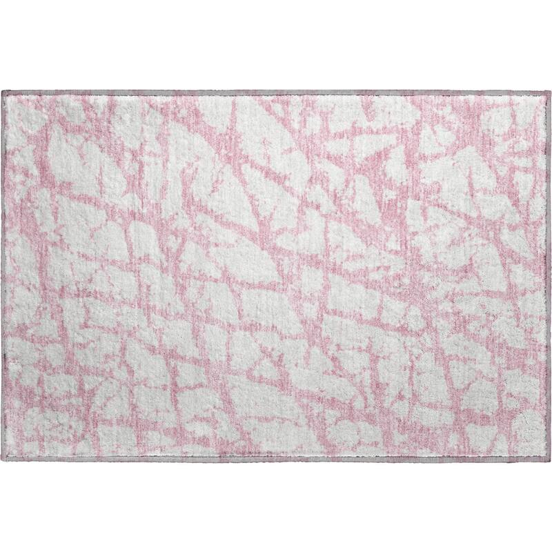 Premium Washable Super Soft Modern Crackle Mayfield Rug