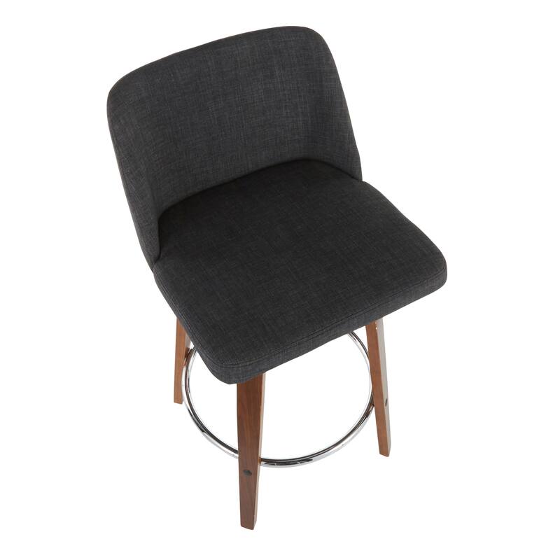 Carson Carrington Vallberga 26" Upholstered Counter Stool (Set of 2)