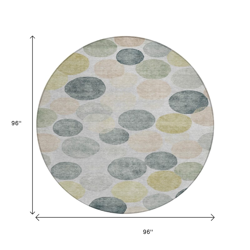 HomeRoots Geometric Transitional Rectangle Outdoor Rug