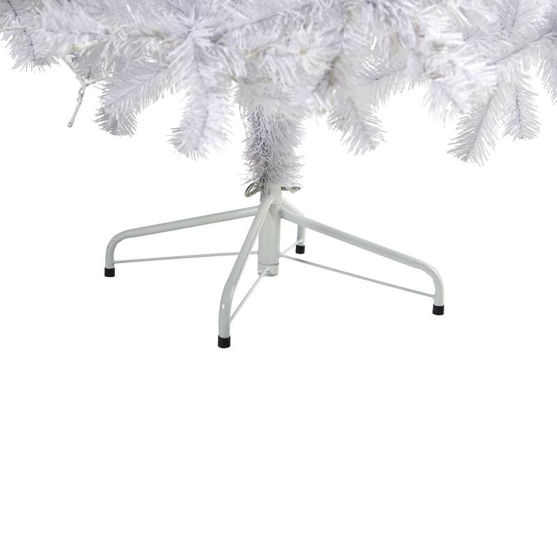 6’ Pre-Lit Artificial Christmas Tree, Clear LED Lights - 6 Foot