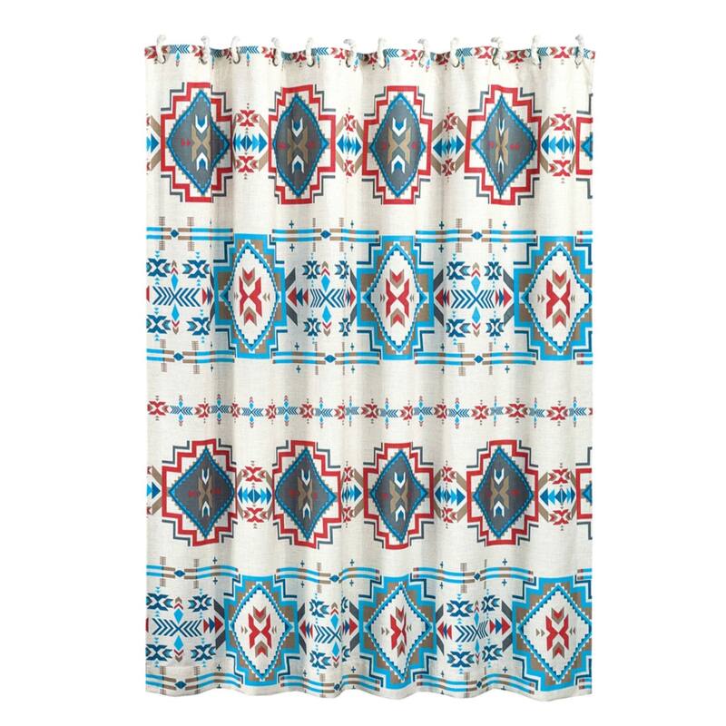 Paseo Road by HiEnd Accents Spirit Valley Shower Curtain, 72" x 72", 1PC