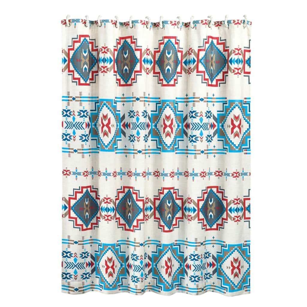 Paseo Road by HiEnd Accents Spirit Valley Shower Curtain, 72" x 72", 1PC