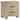Oakglen 2-drawer Nightstand Bedside Table Weathered Oak