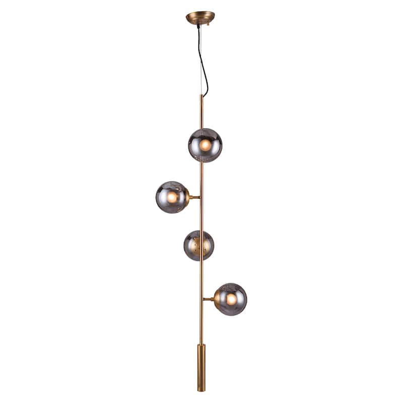 Autumn Oaks Ceiling Lamp Brass