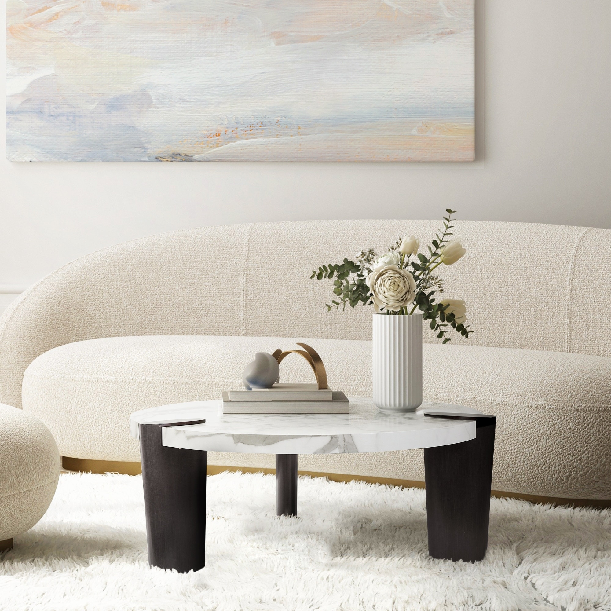 Three circle shop coffee table