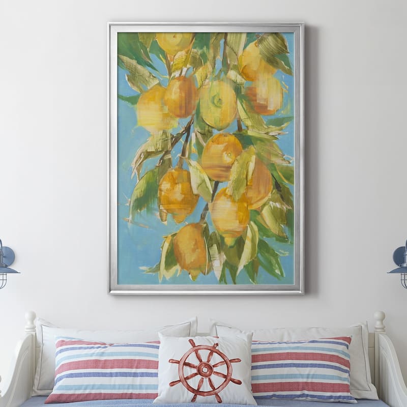LOVELY LEMON Premium Framed Canvas - Ready to Hang