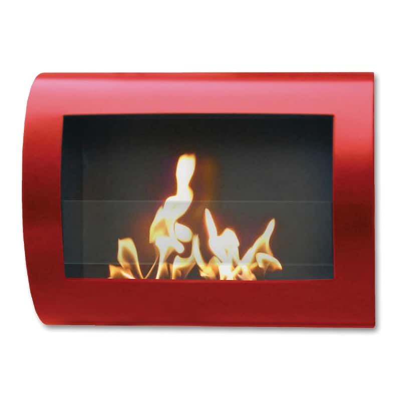 Anywhere Fireplace Indoor Wall Mount Fireplace - Chelsea (Red) Model