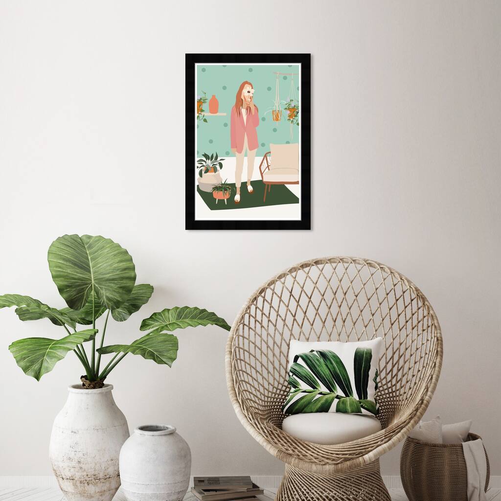 Wynwood Studio Prints Fashion and Glam Home Chill Green and Tropical Wall Art Canvas Print
