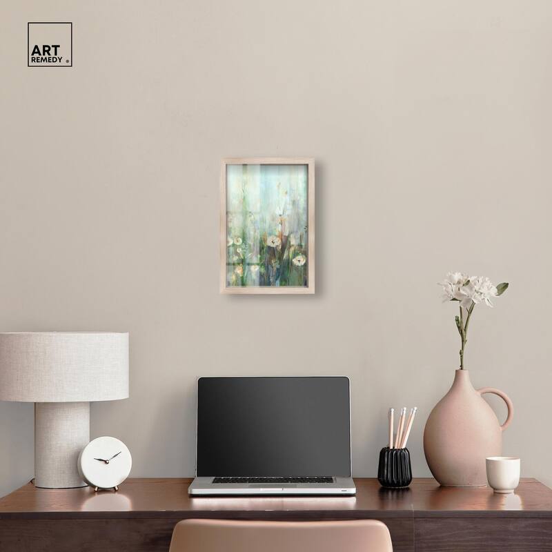 Harmony Green II Shadowbox by Art Remedy