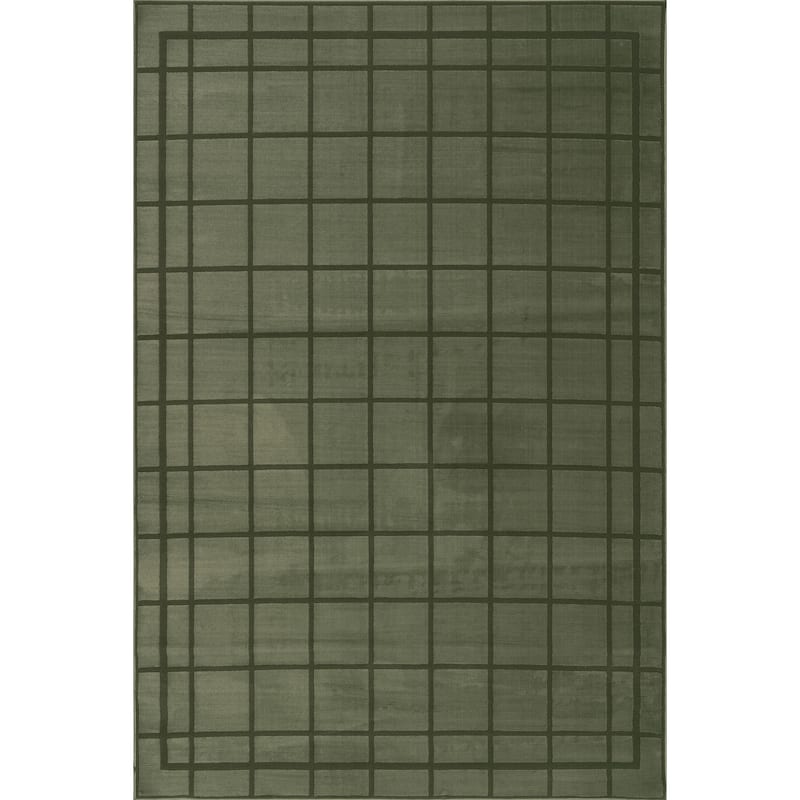 Nuloom Lunara Textured Checkered Area Rug - 3' x 5' - Green - Rectangle