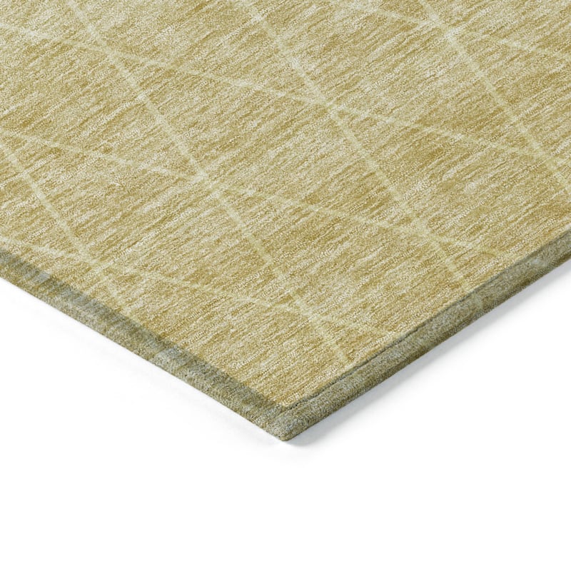 HomeRoots Geometric Transitional Rectangle Outdoor Rug