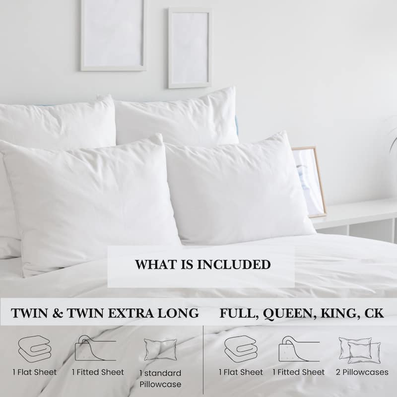 Celeste Home 190 GSM Cotton Heavy Weight Flannel Velvet Feel Bed Sheet Set