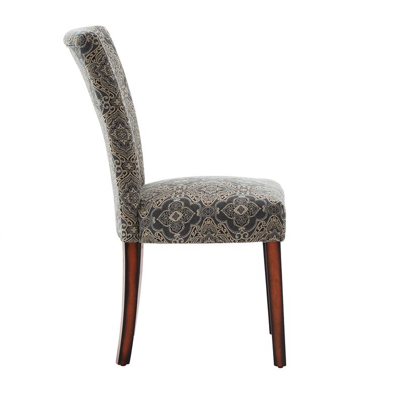 Catherine Print Parsons Dining Side Chair (Set of 2) by iNSPIRE Q Bold