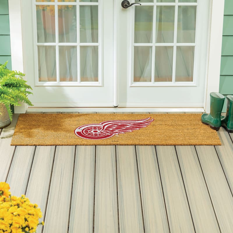 Detroit Red Wings Full Color Indoor/Outdoor Coir Mat
