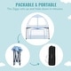 preview thumbnail 18 of 22, Dream On Me Ziggy Square Playard with Canopy