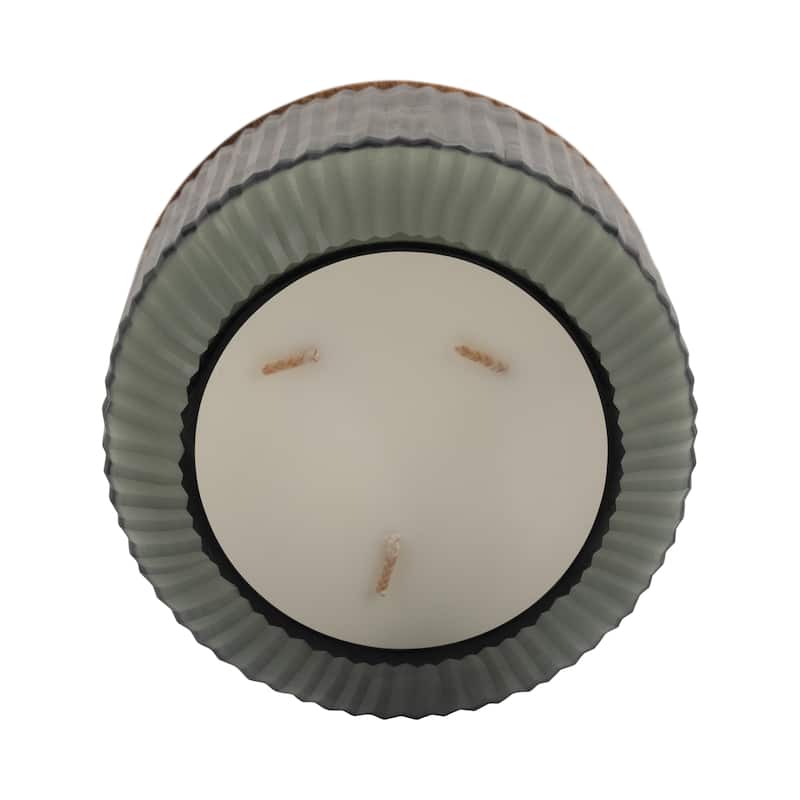 Sagebrook Home Artisan Candle - Enhance Your Sanctuary with Exquisite Aroma - Perfect Addition to Home Decor - 6" x 6" x 7"