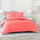 preview thumbnail 152 of 175, Nestl Ultra Soft Double Brushed Microfiber Duvet Cover Set with Button Closure
