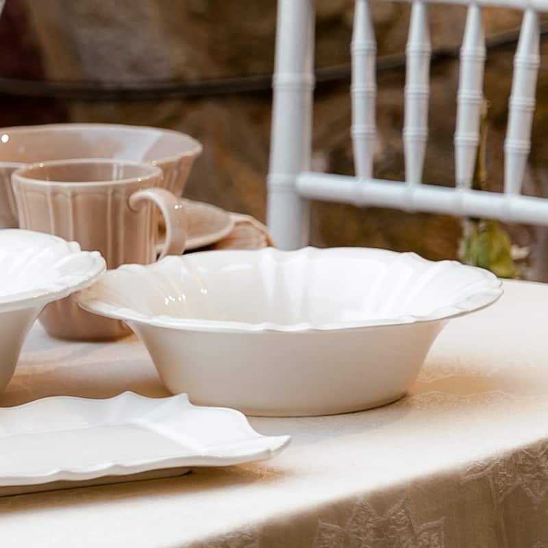 Euro Ceramica Chloe 34 oz Serving Bowl (Small)