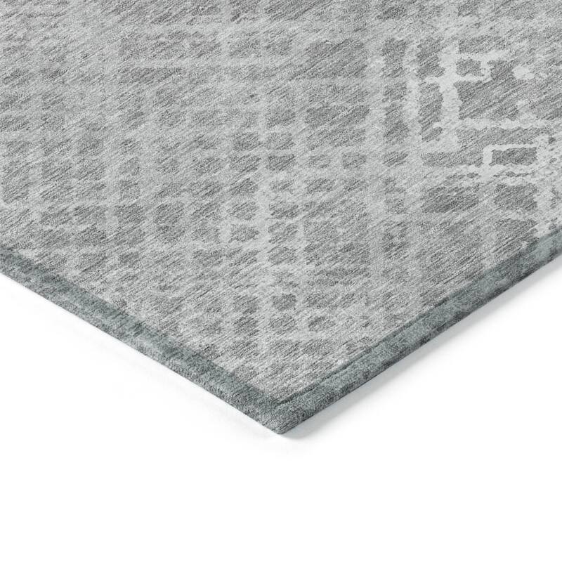 HomeRoots Geometric Transitional Rectangle Outdoor Rug