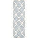 preview thumbnail 12 of 54, SAFAVIEH Handmade Cambridge Sinda Modern Moroccan Wool Rug 2'6" x 10' Runner - Blue/Ivory - Runner