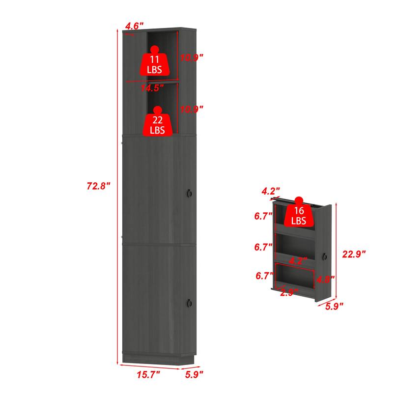 Practical Narrow Side Cabinet Narrow Wall Cabinet: Smart Storage Solutions for Small Living Areas