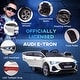 preview thumbnail 3 of 8, Audi E-Tron 12V Electric Kids Ride-On Car with Remote Control, Suspension System, MP3 Music, LED Lights, and Safety Belt